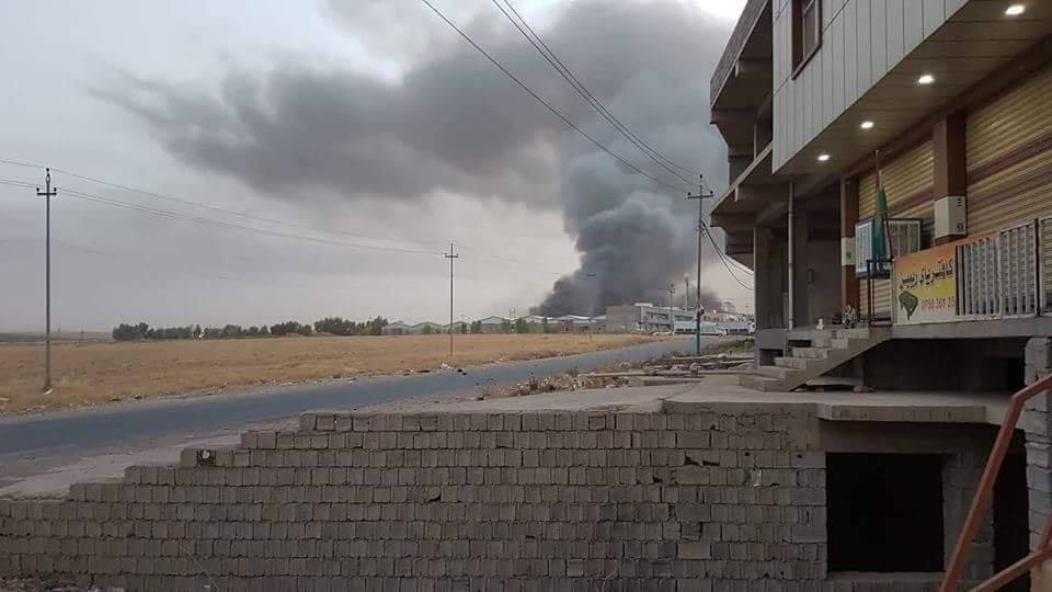 بغداد تحترق ومصفى الدورة في خطر
