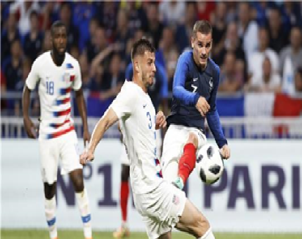 فرنسا تسقط في فخ التعادل ودياً أمام الولايات المتحدة قبل التوجه للمونديال