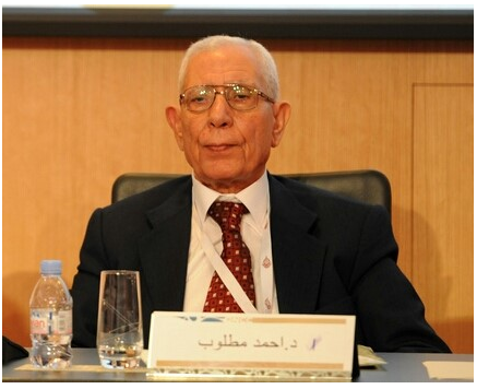 وفاة احمد مطلوب التكريتي رئيس المجمع العلمي العراقي
