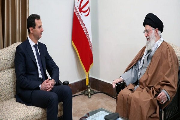 خامنئي يستقبل بشار اسد في ايران