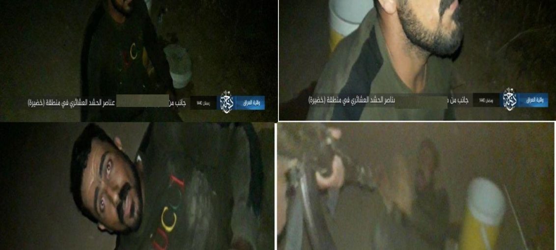 صد تعرضا في جرف الصخر داعش الارهابي ينشر أسر ومقتل حشد عشائري في صلاح الدين فوتغراف وفيديو على تويتر الامريكي