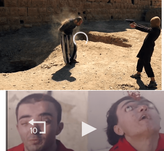 داعش الارهابي يبث فيديو عن طرق اعدامه المختلفة على كوكل الامريكي