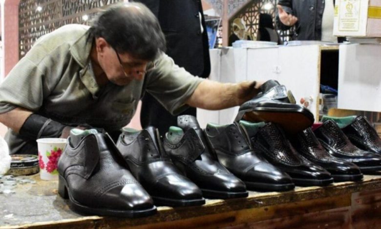 صورة الصادرات الرئيسية للأحذية الإيرانية كانت إلى العراق وأفغانستان وأذربيجان