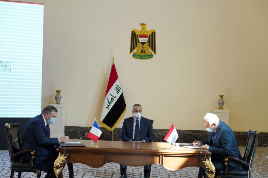 اليوم توقيع اتفاق بين العراق وشركة فرنسية