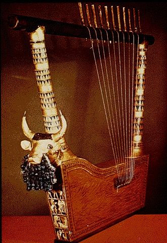 القيثارة السومرية واوتارُها ... سحر الألحان وجمال الموسيقى