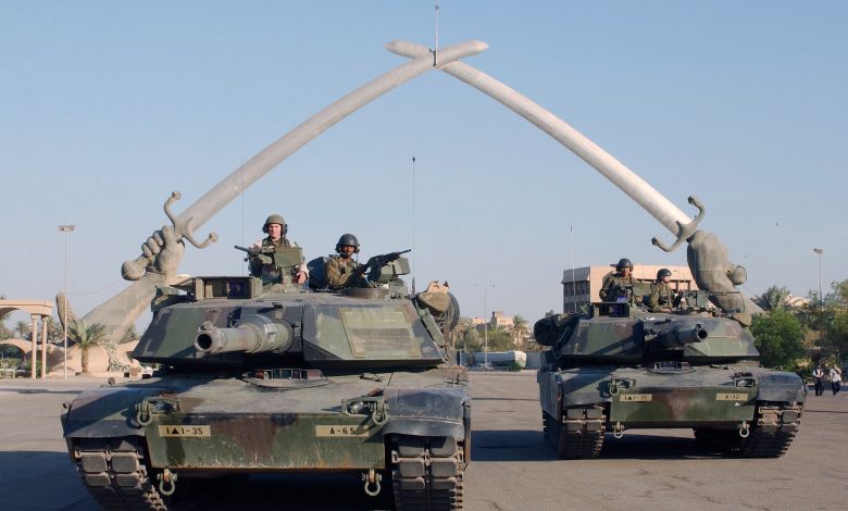 صورة ماذا جرى في اليوم الثاني للغزو الامريكي #للعراق 20 آذار 2003 وحجم القوات الهائلة .